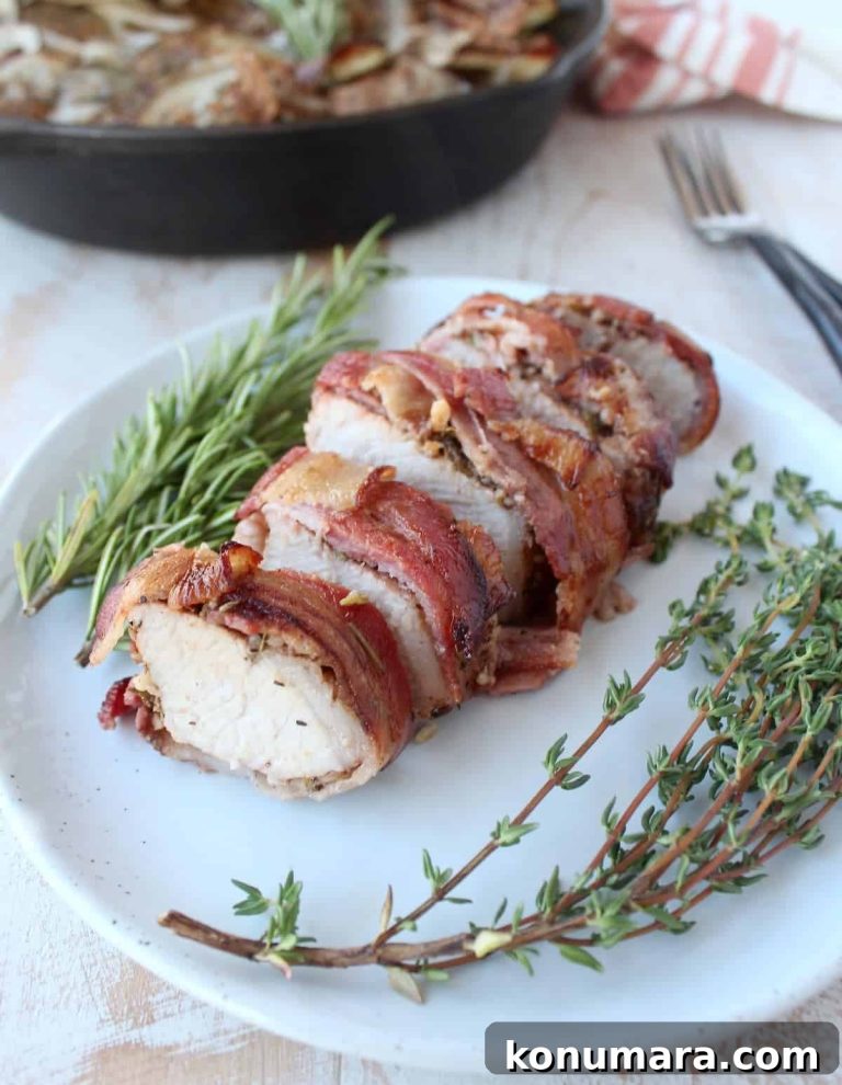 Crispy Bacon-Wrapped Pork Chops with Maple Glaze