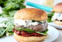 Spinach and Artichoke Turkey Burger Recipe