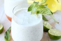 Frozen Coconut Mojito Cocktail Recipe