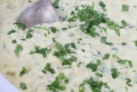 Creamy Slow Cooker Green Chili Queso Blanco Dip