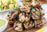Spicy Caribbean Jerk Chicken and Pork Meatballs