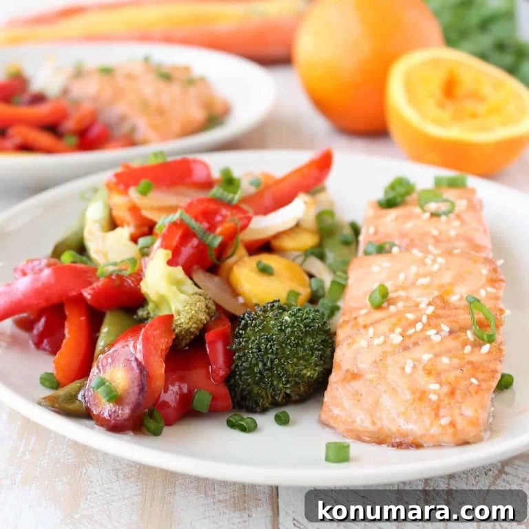 Chinese Orange-Glazed Salmon in Foil Packets