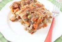 Flaky Puff Pastry Turkey Pot Pie