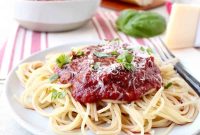 29-Minute Homemade Spaghetti Sauce Recipe