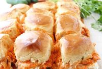 Jalapeno Buffalo Chicken Dip Sliders for Game Day