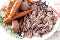 Slow Cooker Garlic-Herb Pot Roast Recipe
