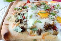 Sheet-Pan Breakfast Pizza Recipe with Eggs and Bacon