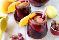 Smoky Grilled Fruit Sangria Recipe for Summer