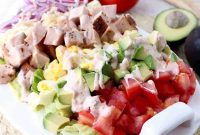 Spicy Cajun Turkey Cobb Salad Recipe