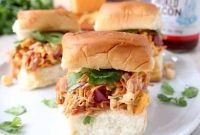 BBQ Chicken Salad Sliders Recipe