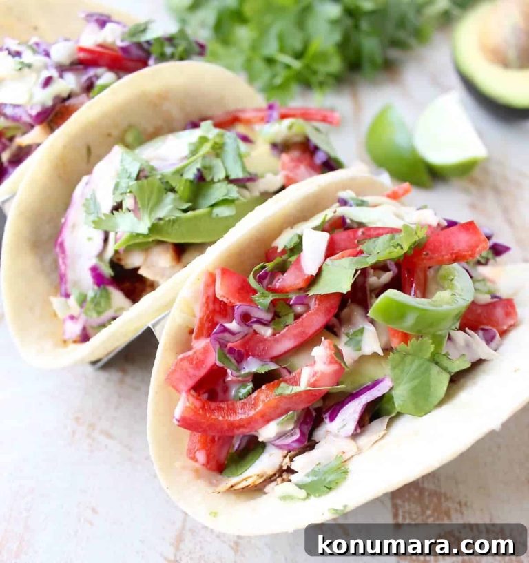 Blackened Mahi Mahi Tacos with Cilantro Jalapeno Slaw