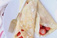 Classic French Crepes Recipe with Sweet and Savory Fillings
