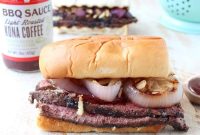 Coffee-Rubbed BBQ Steak Sandwich Recipe