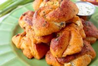 Spicy Buffalo Cheesy Garlic Knots Recipe