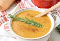 Creamy Chai Spiced Butternut Squash Soup Recipe