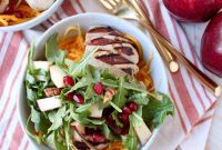 Balsamic Chicken with Butternut Squash Noodles