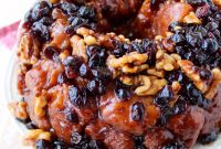 Maple Cranberry Walnut Monkey Bread Recipe