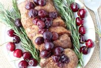 Cherry-Balsamic Glazed Pork Chops