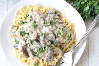 Creamy Mushroom Chicken Parmesan Recipe
