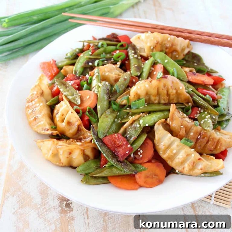 Crispy Chicken Potsticker Stir-Fry Recipe