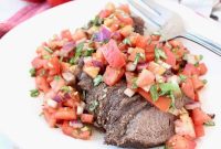 Instant Pot Beef with Tomato Basil Bruschetta Recipe