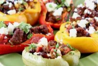 Grilled Chorizo-Stuffed Bell Peppers Recipe