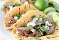 Chipotle Lime Carne Asada Tacos Recipe