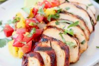 Grilled Chicken with Fresh Mango Salsa