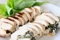 Creamy Spinach and Artichoke Stuffed Chicken