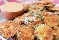 Crispy Buffalo Zucchini Chips Recipe