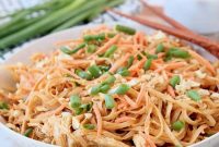 Instant Pot Thai Peanut Chicken Noodles
