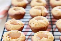 Salted Caramel Pumpkin Cookie Cups