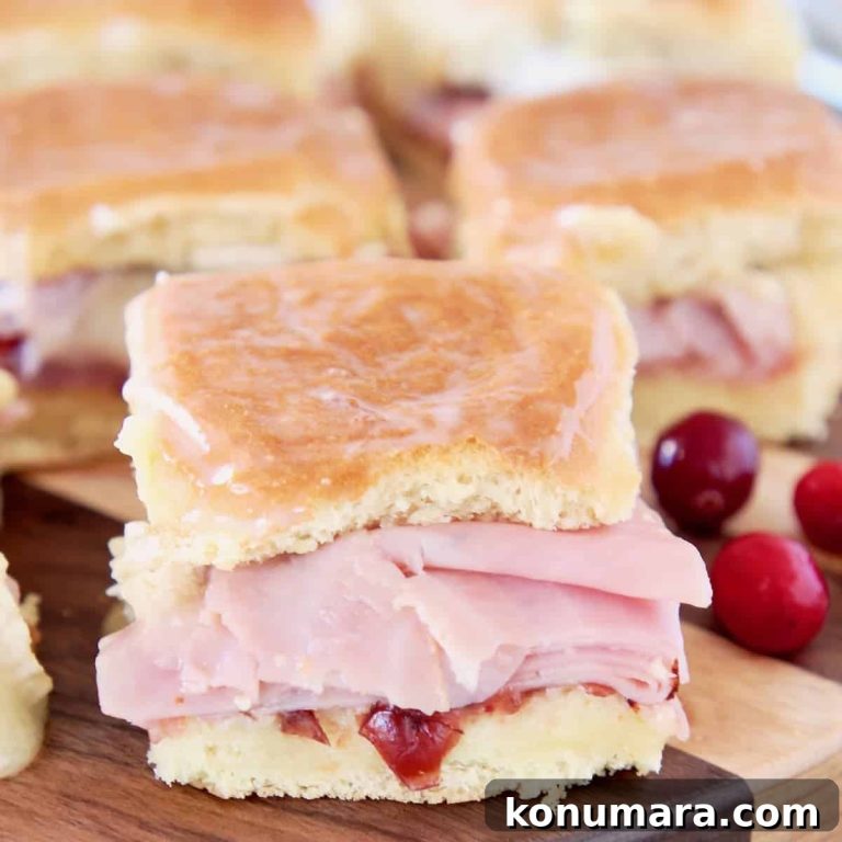 Cranberry, Brie and Ham Sliders Recipe