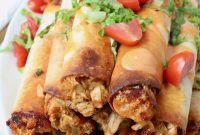 Crispy Buffalo Chicken Taquitos Recipe