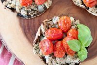Whole30 Italian Stuffed Portobello Mushrooms Recipe