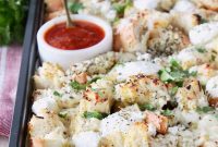 Cheesy Garlic Bread Nachos Recipe