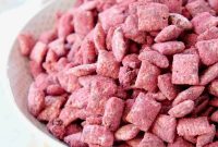 Red Velvet Puppy Chow Recipe for Valentine’s Treat