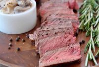 Seared Wagyu Steak with Creamy French Onion Mushrooms