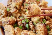Crispy Korean-Style Fried Cauliflower with Gochujang Glaze