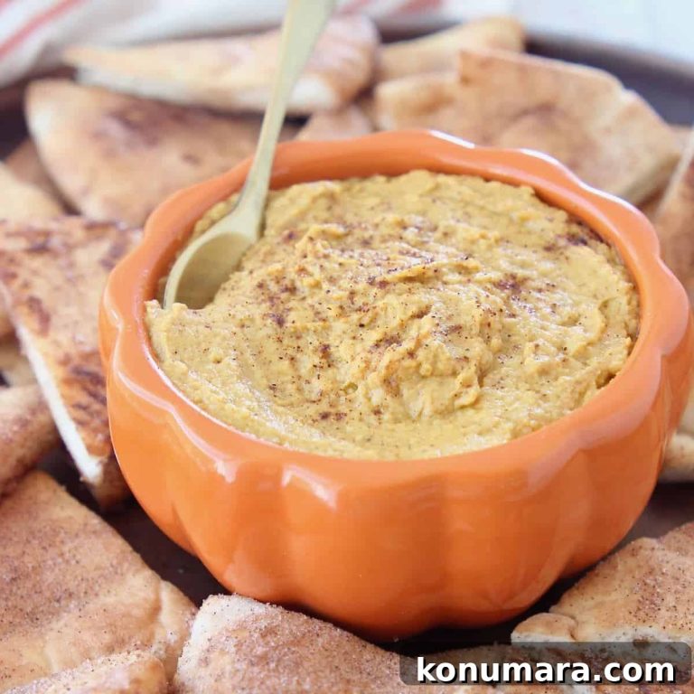 Creamy Pumpkin Hummus with Cinnamon Sugar Pita Chips 90 Creamy Pumpkin Hummus with Cinnamon Sugar Pita Chips
