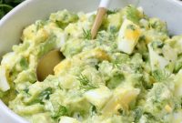 Creamy Avocado Egg Salad Recipe