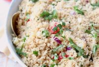 Roasted Tomatillo and Corn Couscous Recipe