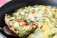 Mediterranean Vegetable Frittata with Feta and Herbs
