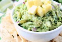 Zesty Grilled Pineapple and Tomatillo Guacamole Recipe