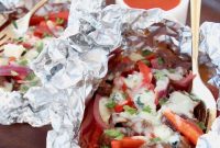 Buffalo Chicken Cheesesteak Foil Packs