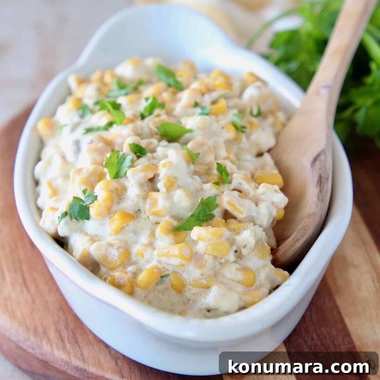 Slow Cooker Creamed Corn Recipe