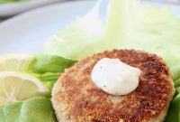 Pan-Seared Garlic Lemon Tuna Patties