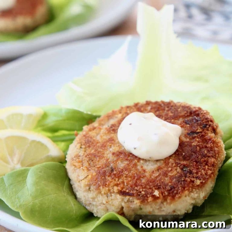 Pan-Seared Garlic Lemon Tuna Patties