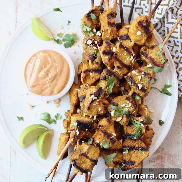 Authentic Thai Chicken Satay with Peanut Sauce 16 Authentic Thai Chicken Satay with Peanut Sauce