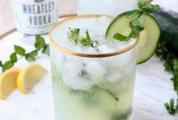 Cucumber Mint Vodka Cocktail Recipe
